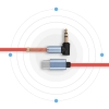2 szt. Przewód audio stereo 1 m USB- typu C do mini jack 3,5 mmkątowy [22090000595]